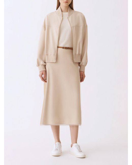 Fabiana Filippi Natural Midi Skirt