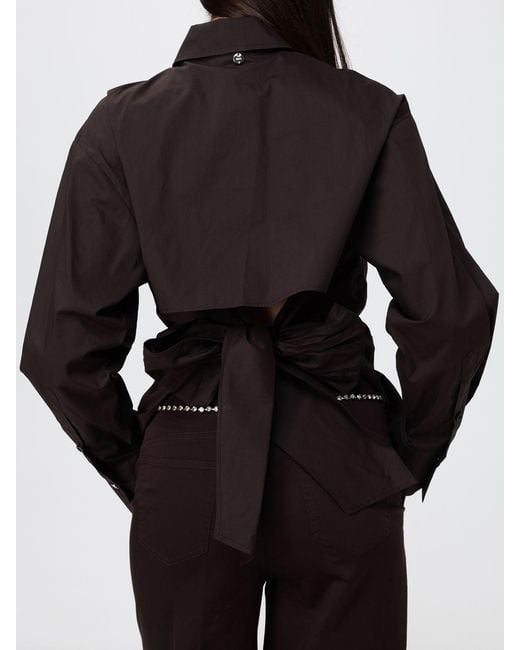 Liu Jo Black Cut-Out Shirt