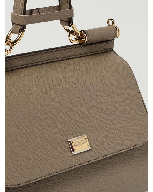 Dolce & Gabbana Natural Dolce &Amp Gabbana Sicily Bag