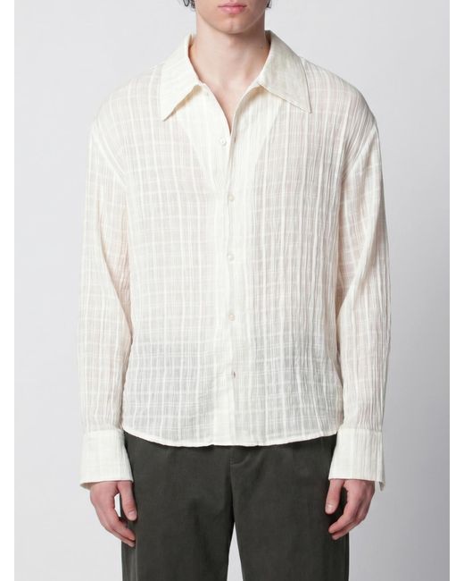 Camisa Hombre Séfr de hombre de color White