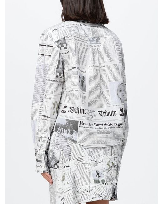 Moschino Couture Gray Shirt