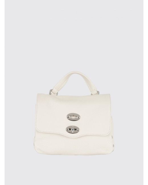 Borsa A Mano Postina Baby di Zanellato in Natural