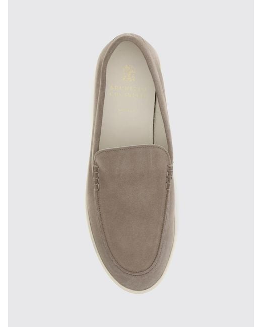 Brunello Cucinelli Gray Sneakers for men