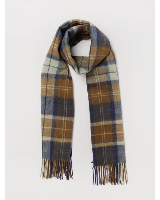 Barbour Gray Scarf for men