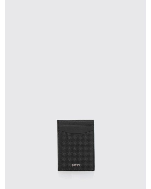 Boss White Wallet for men