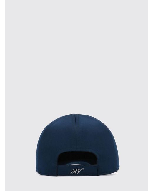 Roger Vivier Blue Satin Hat With Jewel Buckle