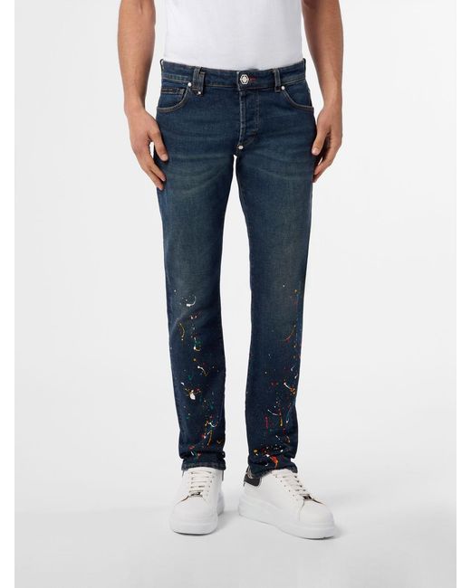 Philipp Plein Blue Jeans for men