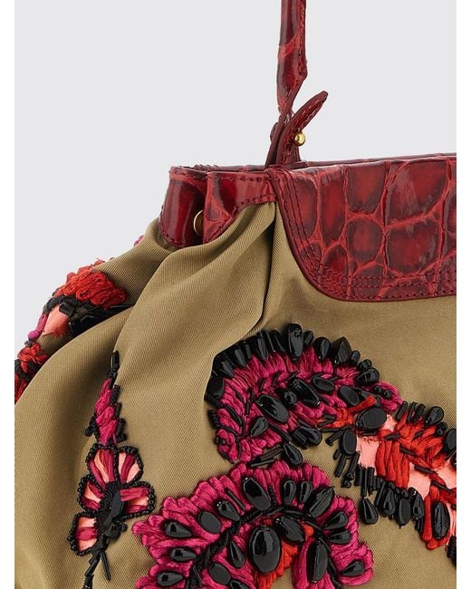 Borsa A Spalla di Dries Van Noten in Red