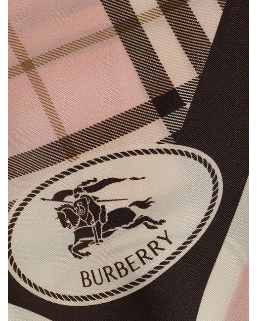 Burberry Pink Neck Scarf
