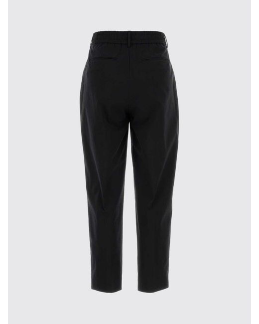 PT Torino Black Classic Cotton Blend Trousers
