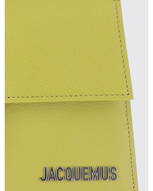 Jacquemus Yellow Le Grand Bambino Leather Bag