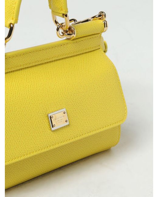 Dolce & Gabbana Yellow Handtasche