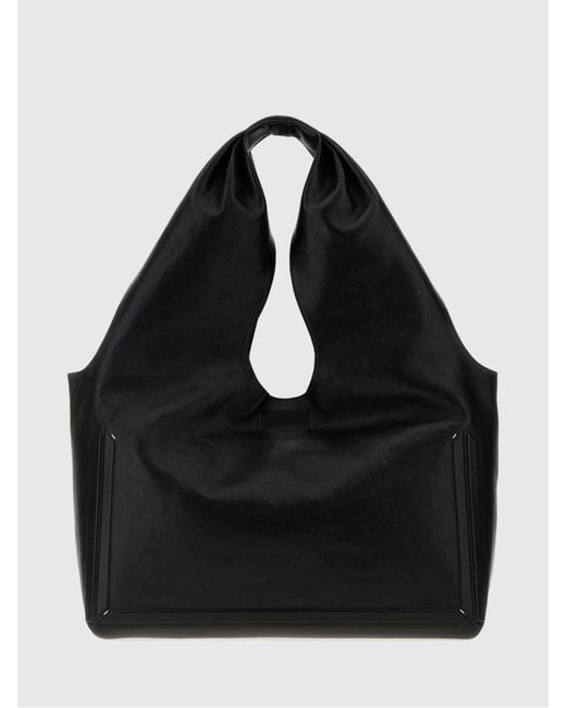 Maison Margiela Black Leather Xl Box Bag for men