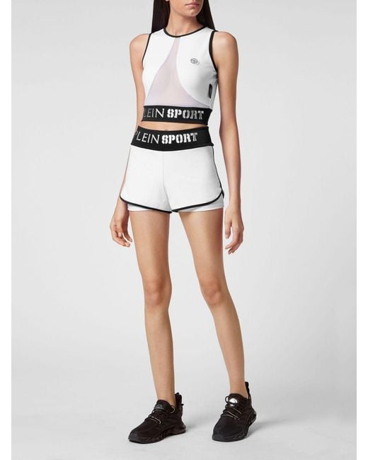 Philipp Plein Black Shorts