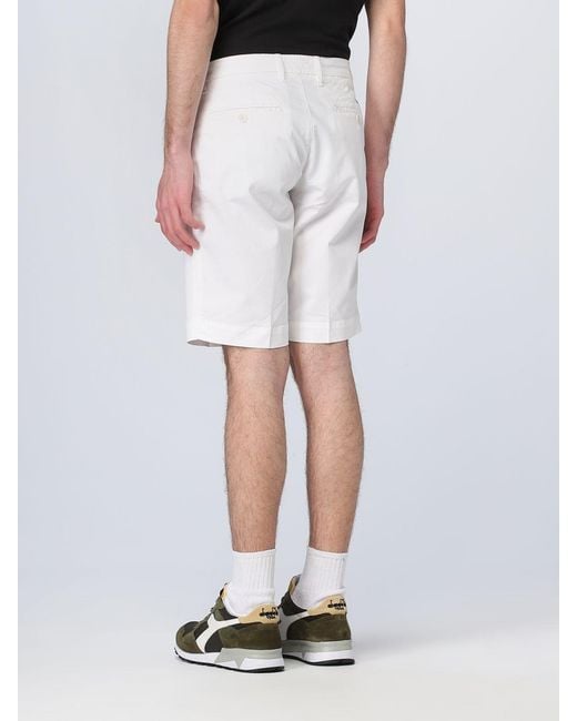 Fay White Trousers for men