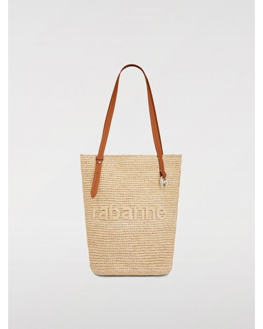 Rabanne Natural Shoulder Bag
