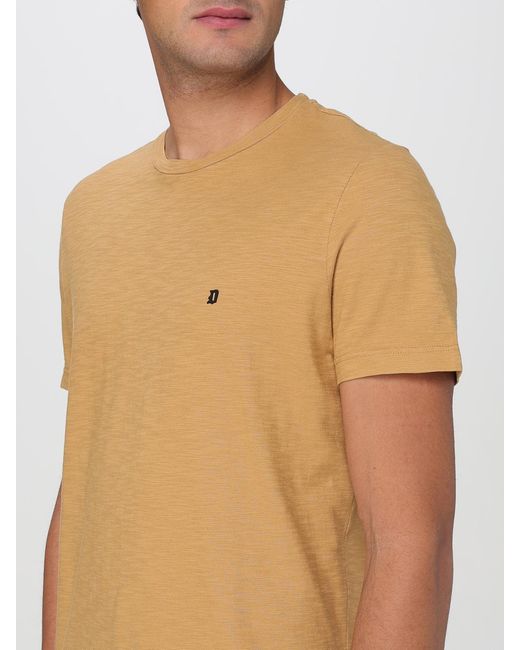 T-Shirt Basic di Dondup in Green da Uomo