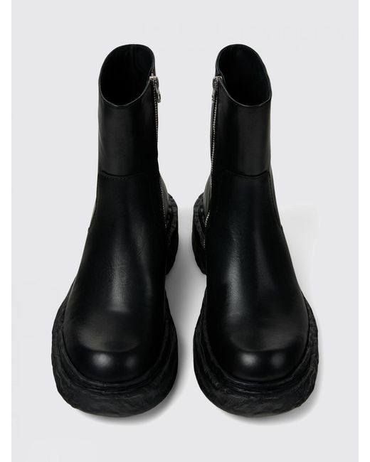 CAMPERLAB Black Vamonos Leather Ankle Boots for men