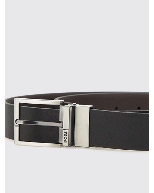 Boss White Belt for men