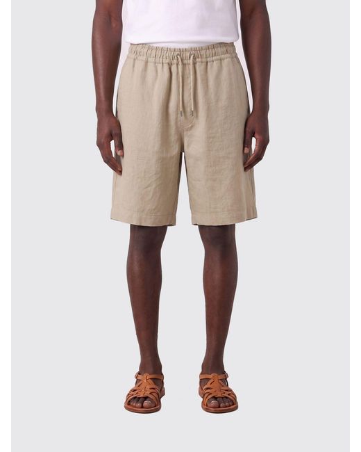 Giorgio Armani Natural Linen Shorts for men