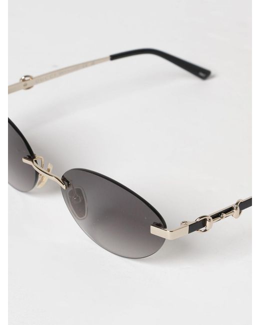Gucci Black Gg2051S Metal And Acetate Sunglasses