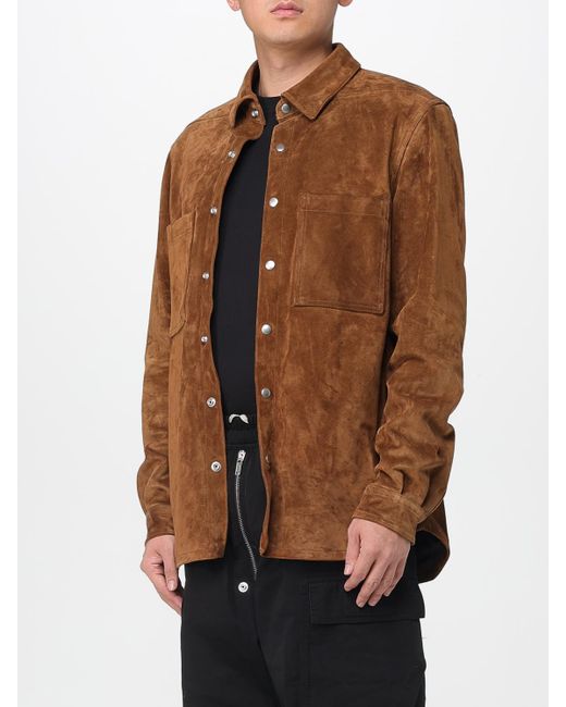 Rick Owens Mantel Herren in Brown für Herren