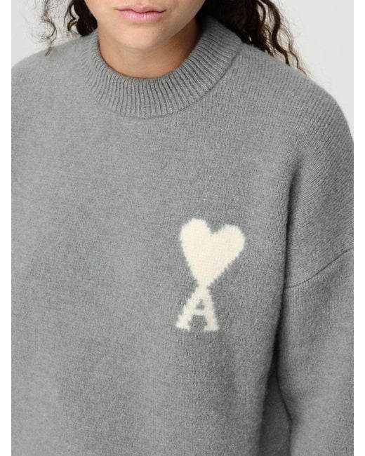 Sudadera Mujer AMI de color Gray