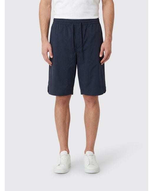DARKPARK Blue Cotton Blend Shorts for men