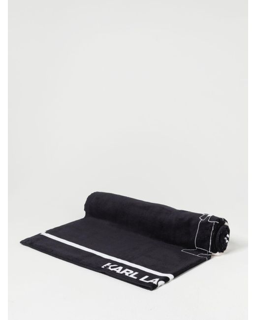 Karl Lagerfeld White Beach Towel