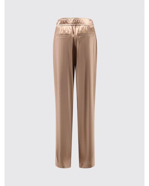Brunello Cucinelli Natural Silk Jogging Trousers
