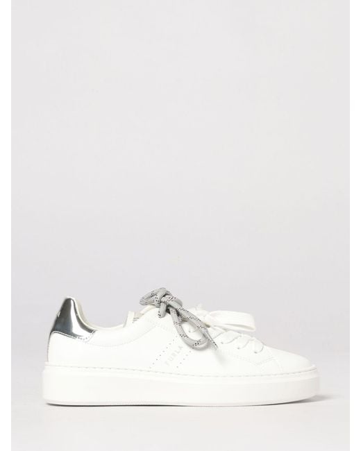 Furla Natural Leather Sneakers
