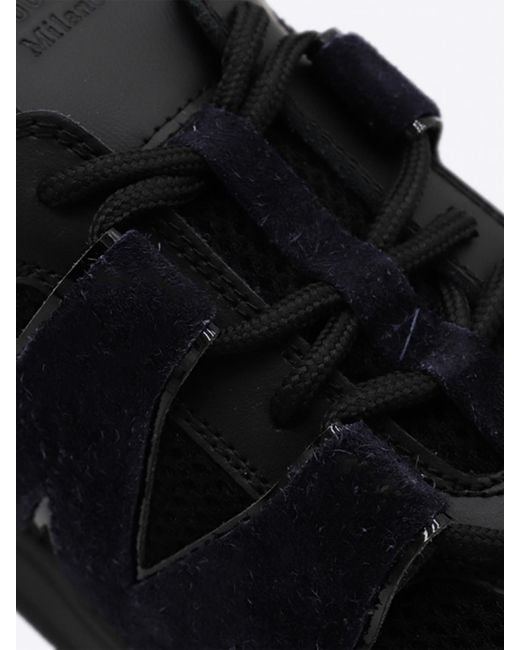 Moschino Couture Black Trainers for men