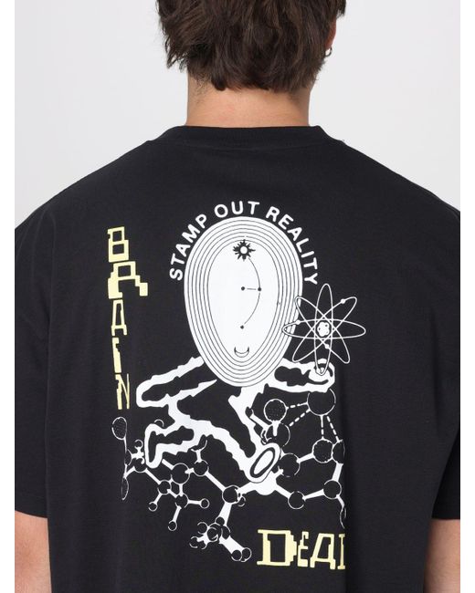 Brain Dead T-shirt in Black für Herren