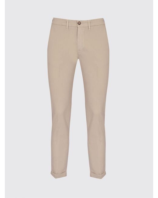Re-hash Natural Stretch Cotton Chino Trousers for men