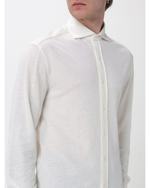 Brunello Cucinelli White Shirt for men