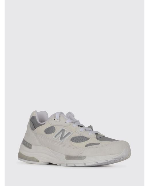 New Balance White Trainers for men