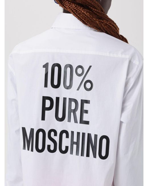 Moschino Couture White Hemdbluse