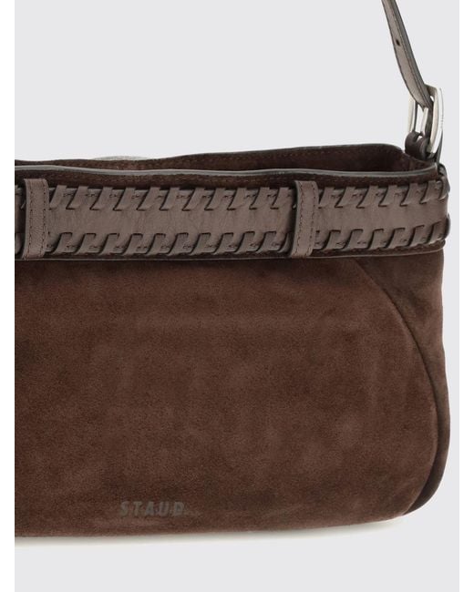 Staud White Shoulder Bag