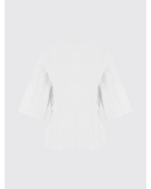 Jacquemus White Moisson Cotton Poplin Shirt