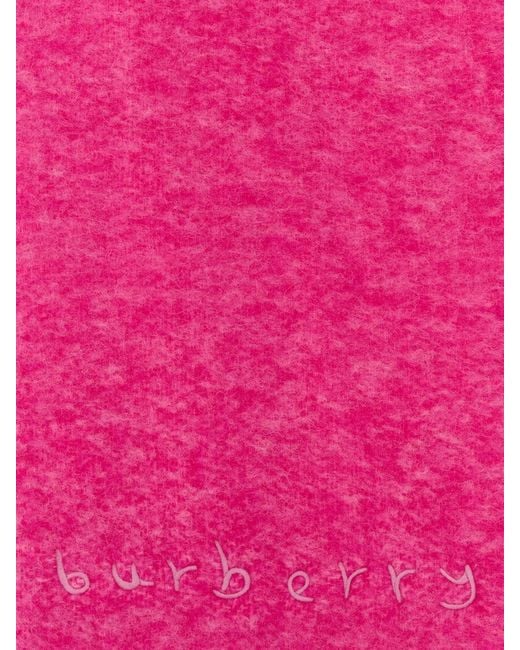 Burberry Pink Scarf for men