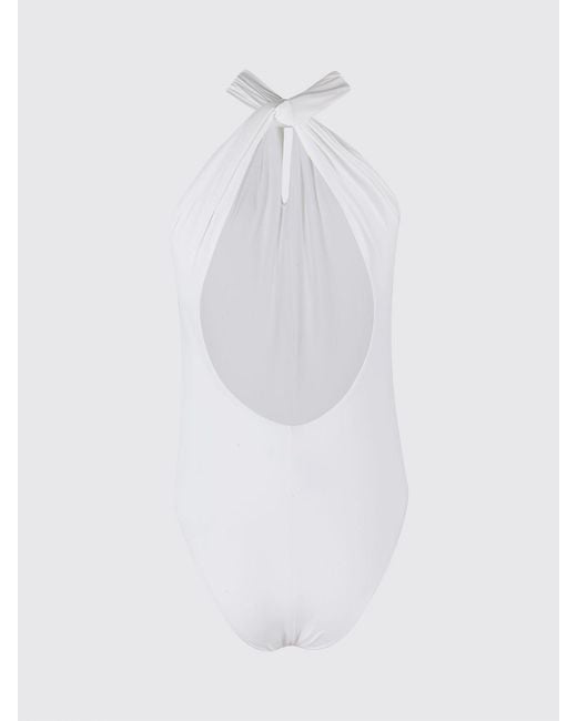 FEDERICA TOSI White Polyamide One Piece Swimsuit