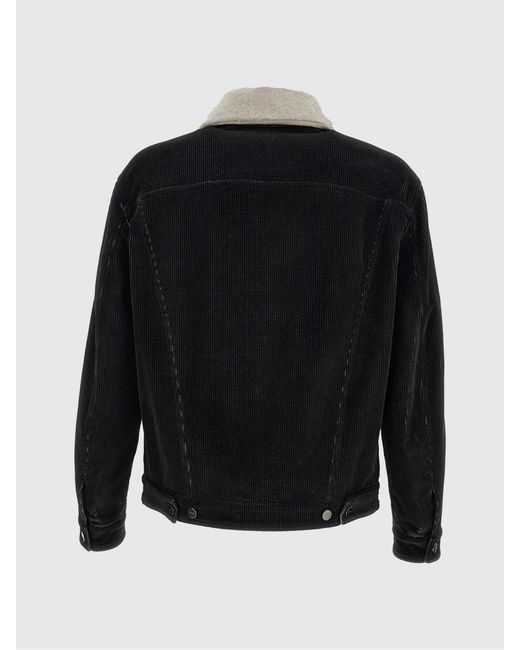 Fendi Black Classic Corduroy Jacket for men