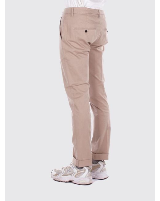 Dondup Natural Cotton Slim Fit Pants for men