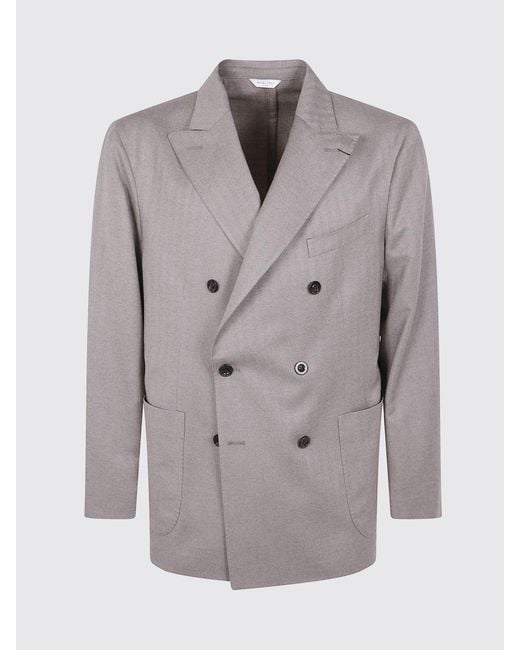 Boglioli Gray Blazer for men
