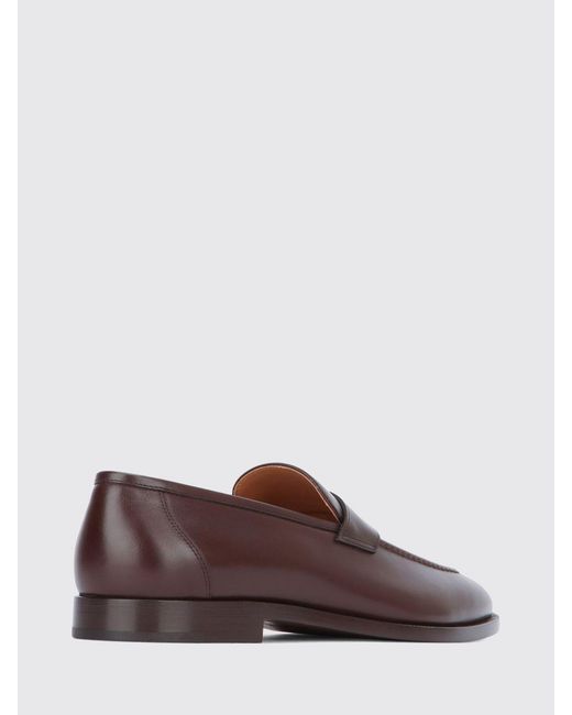 Loro Piana Brown Penny Loafers
