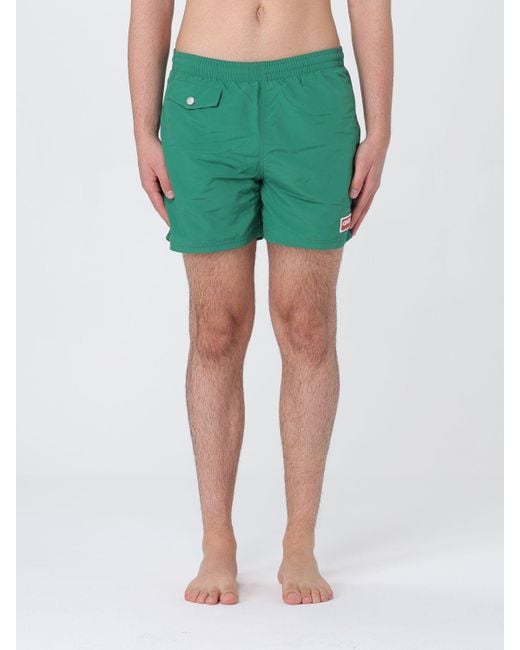 KENZO Green Swimsuit for men