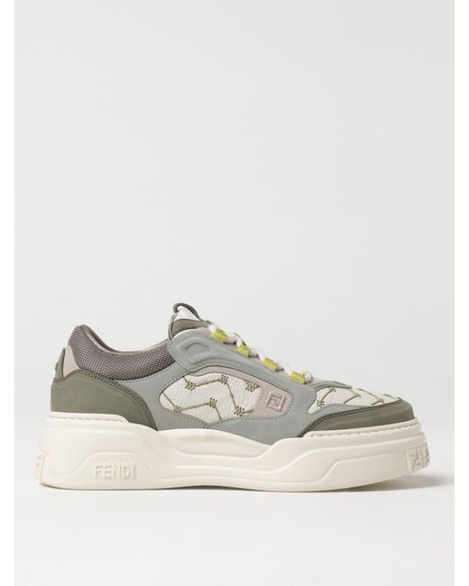 Fendi Force Sneakers in White für Herren