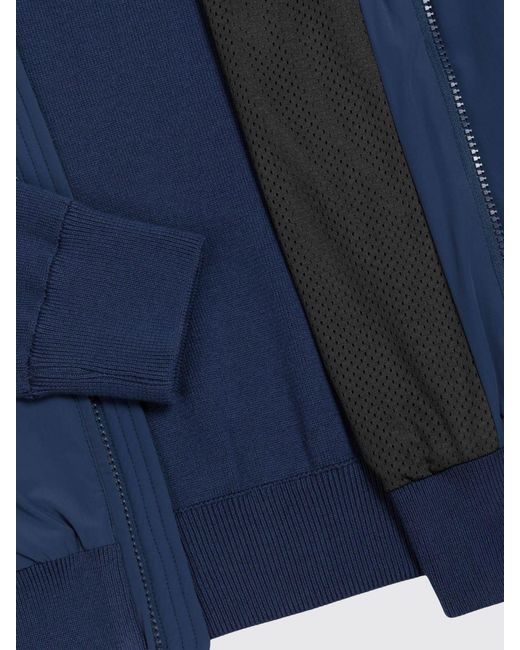 Colmar Blue Nylon Bomber Jacket for men