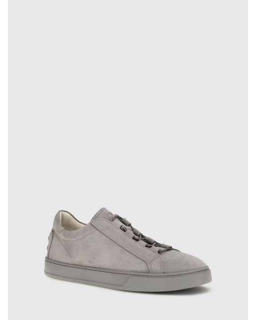 Tod's White Suede Sneakers for men