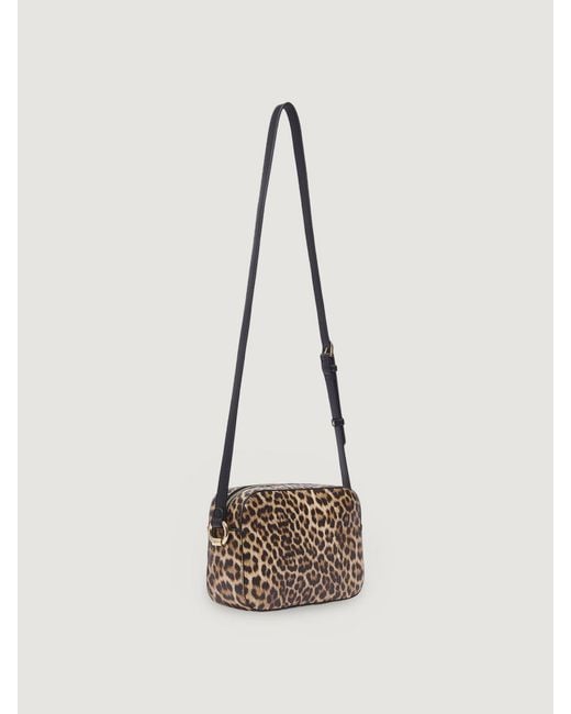 Liu Jo Natural Animal Print Synthetic Leather Bag
